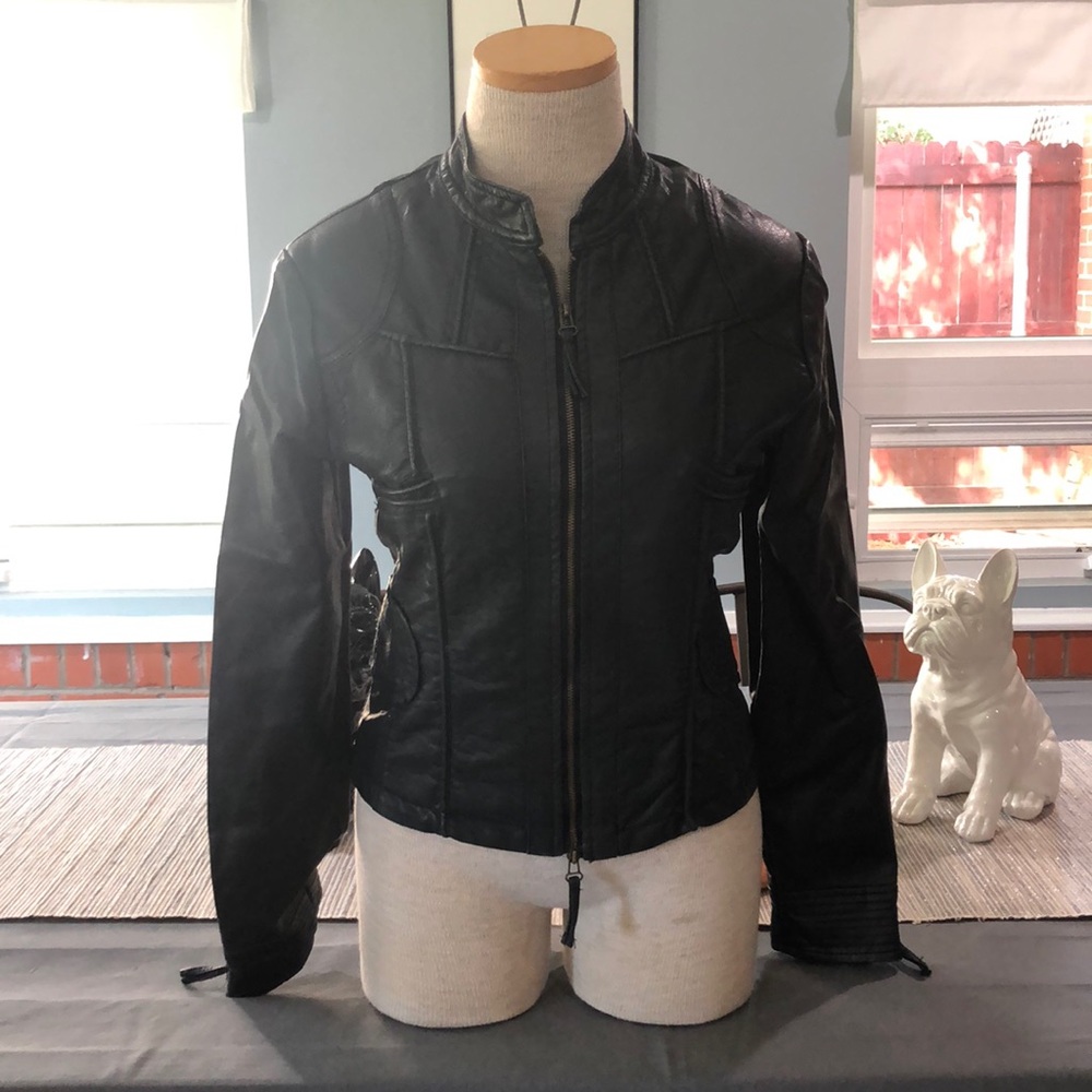 Max Studio faux leather jacket